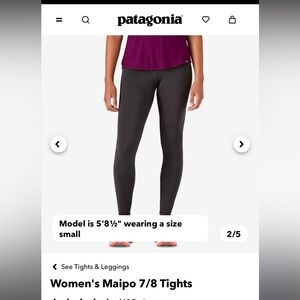 NWT Women's Maipo 7/8 Tights